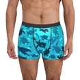 thumbnail image 1 of Balery World Turtle Day Calzoncillos bóxer para hombre, ropa interior de algodón suave y transpirable con cinturilla de nailon-X-Large, 1 of 5
