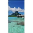 thumbnail image 3 of Hanging Banner for Front Door Tahiti Beach Door Cover Decoration Welcome Door Banner Porch Sign Hanging Wall Decoration Background Banner for Yard Garden Porch Lawn, 3 of 8