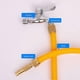 thumbnail image 5 of Garden Hose Nozzle, Quick Connect 1/2' Hose Nozzle - High Pressure Twist Jet Sprayer for Car Wash & Garden Watering, 5 of 5