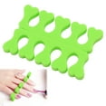 thumbnail image 4 of Summercome 2pcs Sponge Toe Separators Pedicure Set for Nail Polish- Premium Nail Art Painting and Polishing Tool Kit, Green, 4 of 7