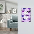 thumbnail image 5 of DouZhe 1-Gang Duplex Outlet Cover, Butterfly Purple Star Decorative Wall Plates, 5 of 7