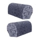 thumbnail image 3 of Fundas de reposabrazos de sofá de alta elasticidad, accesorios de reposabrazos de sofá Jacquard, fáciles de Gris, 3 of 9