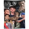 thumbnail image 3 of Blanket Jacob Elordi Soft and Comfortable Wool Fleece Throw Blankets Gift for Home Decoration Sofa Office car Camping Yoga Travel Home Decoration Cozy Plush Beach, 3 of 6