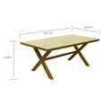 thumbnail image 4 of Deko Living 7 Piece Brown Outdoor Dining Chairs and Table Set, 4 of 6
