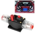 thumbnail image 4 of Amplificador de Audio para camión y coche, reinicio de disyuntor, portafusibles, accesorio para coche, CC de 12-24V, 4 of 8