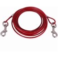 thumbnail image 1 of Pet Corrosion Resistant Wire Leash Dog Safety Rope (3M, red) 1 Pieces, 1 of 4