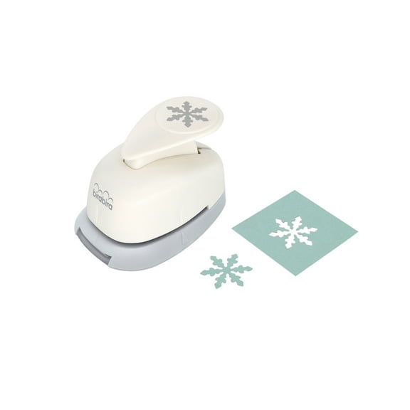 Bira Craft 5/8 inch Snowflake Shape, Christmas Punch, Lever Action Craft Punch for Paper Crafting Scrapbooking Paper Craft Punch.