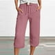 thumbnail image 1 of WILLBEST Pantalones Casuales de Mujer, de Moda, de Pierna Recta, de Cintura Alta, Deportivos, Holgados, para Uso Diario. Chica, 1 of 4