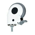 thumbnail image 2 of Swivel Caster, 360 Degree Rotation Cart Wheel With Brake For Trolley Universal Wheel With Brake 5in TPR, 2 of 8