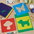 thumbnail image 4 of 24 plantillas para aceras grandes, plantillas de tiza para pintar en exteriores, 4 of 5