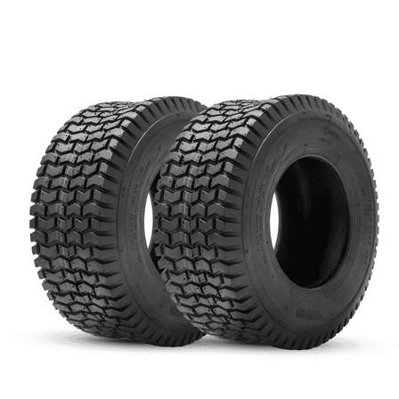 HALBERD 13x5.00-6 Turf Friendly Tire for Lawn & Garden Mower 13x5x6 4 Ply Mower Tractor Tires Set of 2
