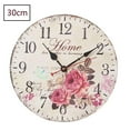thumbnail image 2 of Reloj de pared vintage/retro de 12 pulgadas, con gran número. esquí esquí Gafas de esquí, 2 of 5