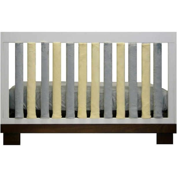 Doctorapproved, Safe Vertical Wonder Bumpers in Reversible Grey