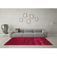 thumbnail image 3 of Ahgly Company Indoor Square Oriental Pink Industrial Area Rugs, 5' Square, 3 of 4