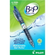 Pilot BeGreen B2P Fine Point Gel Pens - Fine Pen Point - 0.7 mm Pen Point Size - Refillable - Retractable - Blue