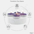 thumbnail image 3 of Hosley Home Fragrance Collection 120 Pack Mulberry Scented Tealight Candles, 3 of 9