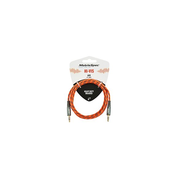 MOBILESPEC R MBSHV0403 Câble aux HIVIS 4 Pieds ORANGE