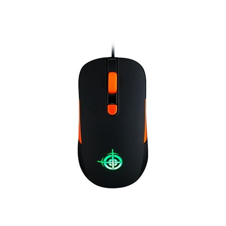 MAGIC-REFINER MG1 USB Wired Gaming Mouse Optical Game Mice Frosting Surface 2000DPI Adjustable for PC