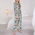 thumbnail image 3 of Naloa Turtle Pajamas for Women Set, Womens Pajama Sets, Lounge Sets for Women, 2pjs for Women-XX-Large, 3 of 7