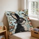 thumbnail image 5 of CaiYueKe Decorative Throw Pillow Cover Cute Embroidery 3D Effect Sofa Bedroom Living Room Home Decor Accent Pillowcase Soft Short Lint Cozy Pillow Cushion Cover Decorative Pillow, 5 of 7