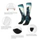 thumbnail image 3 of Fotbe Wolf Calcetas Divertidas Estampadas para Hombre y Mujer, Calcetas de Algodón hasta la Rodilla para Caminar, Correr, Enfermería y Embarazo, 3 of 6