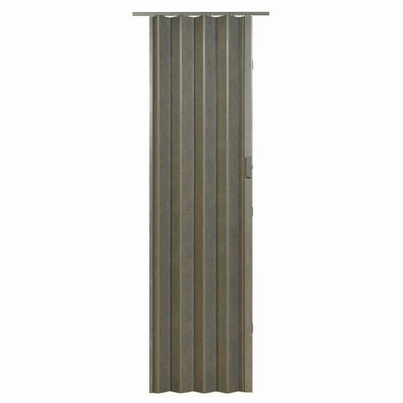 Spectrum EL3696GL 36 x 96 in. Elite Vinyl Folding Door Gray Linen