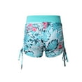 thumbnail image 2 of Sholeno Girls Quickly Dry Swimming Shorts Beach Sports Swim Trunks Drawstring Swim Bottoms Boardshorts Mint Green 14, 2 of 7