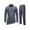 Grey@GC@, variant on CONZONE Mens Sweatsuit 2 Peice Set Casual Track Suit for Men Solid Color Long Sleeve Tops Sweatpants Cozy Fall Winter Athletic Jogging Outfits