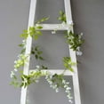 thumbnail image 3 of Efavormart 2 Pack White Silk Wisteria Flower Garland Hanging Vines, Artificial Floral Garland Wedding Arch Decor - 6ft, 3 of 5