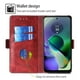 thumbnail image 4 of Magnetic Leather Phone Case for Motorola Moto G84 G54 G14 G73 G53Y G23 G72 G62 G52J G82 G52 G42 G32 G50 Flip Cover Wallet Case, 4 of 5