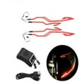 Motorcycle Helmet Light Strip Night Riding LED Light Flashing B8C5 Si