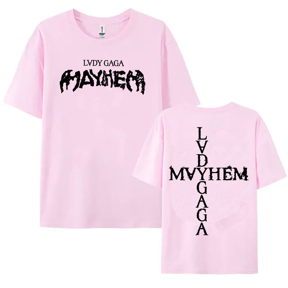 Album Lady Gaga Mayhem 2025 T-Shirts Nouvelle Mode Impression