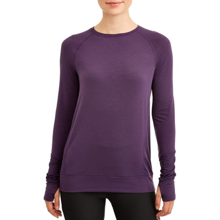 Avia - Avia Women's Active Performance Long Sleeve T-Shirt - Walmart.com