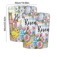 thumbnail image 3 of Dvkptbk 2-Pack Easter-Themed Restaurant Chair Back Covers Spring Home Decor Protective Covers Removable and Washable Seat Covers Suitable for Party Decorations easter decorations, 3 of 6
