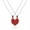 C, variant on Couple Necklaces A Pair Of Three-dimensional Love Heart Magnet Splicing Necklace Wishing Stone Magnetic Attraction Girlfriends Best Friend Collarbone Chain Birthday Gifts for Women