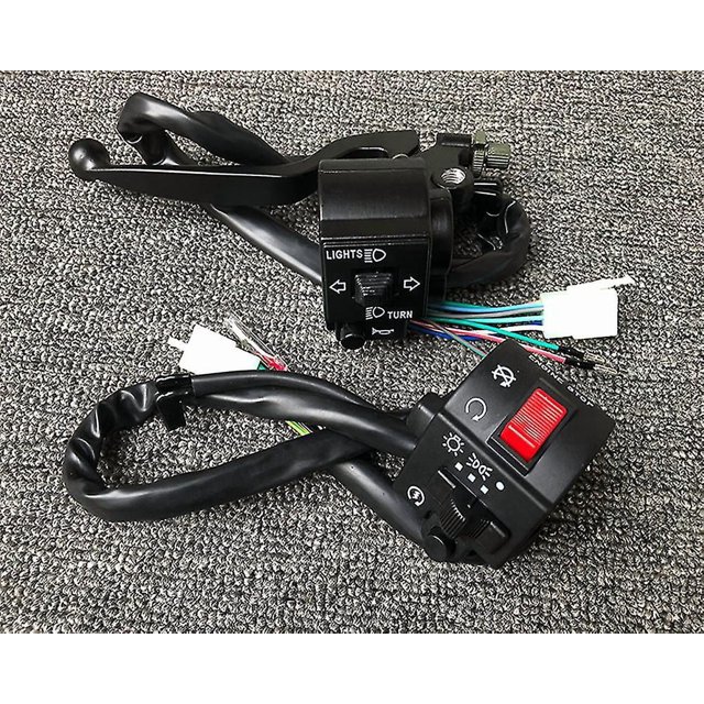 E0054 Motorcycle Gs 125 Handlebar Switch Assy Assembly Left Right For Suzuki Gs125 Gn125 Gs Gn 125 Clutch Lever Bake Switches
