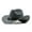Blue, variant on Simple Wome Men Red Wool Chapeu Western Cowboy Hat Gentleman Jazz Sombrero Hombre Cap Dad Cowgirl Hats