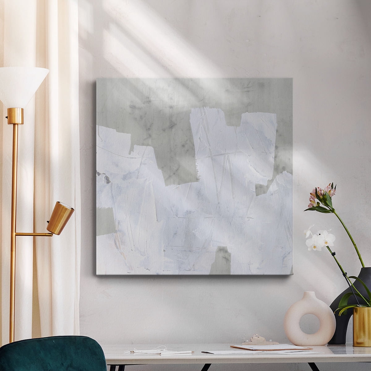 Wexford Home Ice Shield II-Premium Gallery Wrapped Canvas, 40" x 40" - Ready to Hang