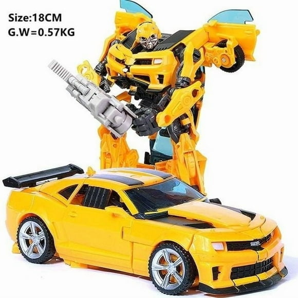 Bumblebee Transformation Toy - Cool ABS Plastic Robot - Bumblebee Car - 18CM