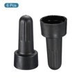 thumbnail image 3 of Unique Bargains Medium Base Threaded Shade Holder Rings Replacement Tool E26 Lamp Shade Socket Ring Removal Tool 6 Pack, 3 of 5