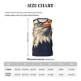 thumbnail image 4 of Pofeuu American Bald Eagle A Print Basketball Jersey, Shirts for Men Youth Basketball Jersey Crew Neck-Large, 4 of 6