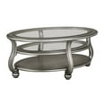 thumbnail image 1 of Ashley Furniture Coralayne Oval Coffee Table in Silver, 1 of 2