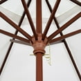 thumbnail image 6 of California Umbrella 9 ft. Grove Series Wood Pole Push Lift Patio Umbrella, 6 of 6