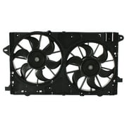 Agility Auto Parts 6010307 Dual Radiator and Condenser Fan Assembly for Buick, Chevrolet Specific Models