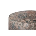 thumbnail image 4 of Loloi LPF558 Taupe Pouf with Traditional Vintage-Inspired Design for Living Room or Bedroom, 18 x 18 x 20 Inches, 4 of 5