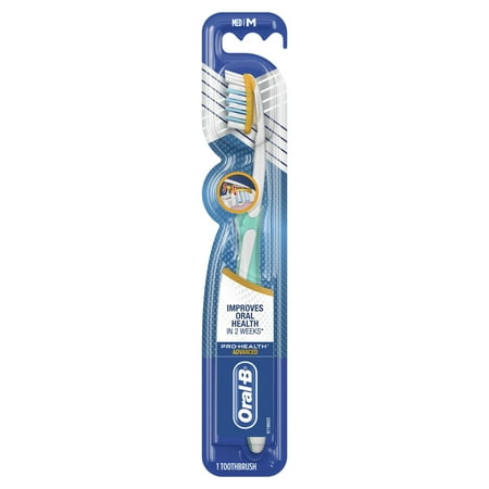 (3 pack) Oral-B Pro-Health Advanced Manual Toothbrush, Medium Bristles, 1