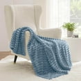 thumbnail image 5 of Sofa Wool Blanket Soft Warm Decorative Striped Throw for Living Room Bedroom Use, 5 of 5