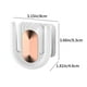thumbnail image 3 of pstuiky Estante para zapatillas de baño sin perforaciones estante de almacenamiento para baño estante para zapatos estante para colgar en la pared del inodoro gancho de drenaje, 3 of 6