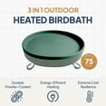 thumbnail image 3 of Farm Innovators All-Season 3-In-1 75 Watt Outdoor Heated Birdbath (4 Pack), 3 of 9