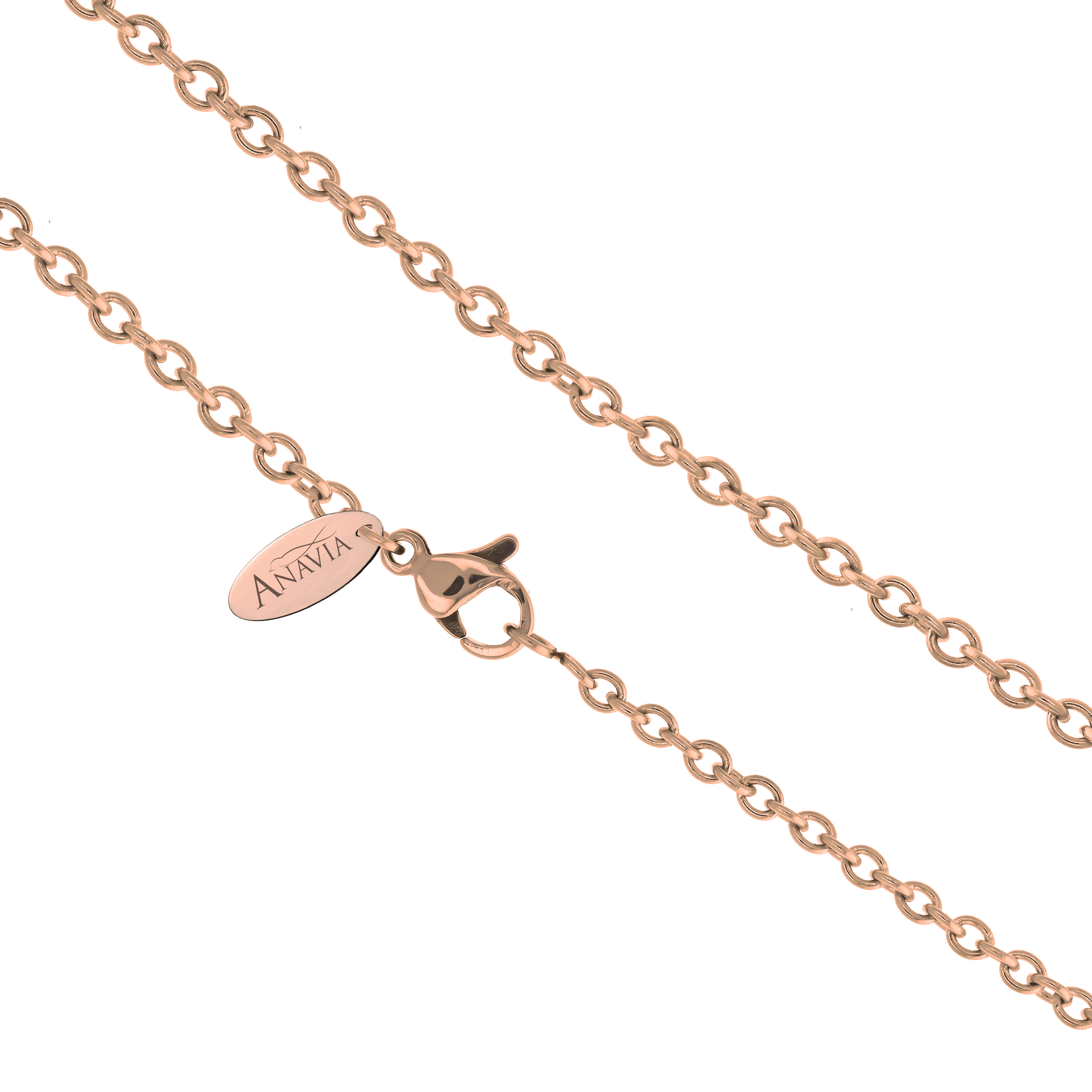 Anavia Aromatherapy Starter Kit Dream Catcher Anniversary Gift for Her Girlfriend Wife Diffuser Rhinestone Necklace & Organic Essential Oil Jewelry Gift Set - Rose Gold Necklace & Lemongrass Oil